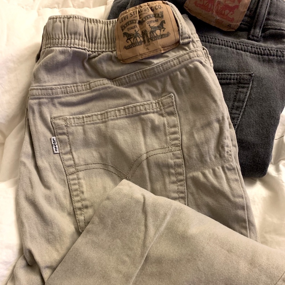 Levi’s Boys XL (16) Jogger 2-pair Bundle